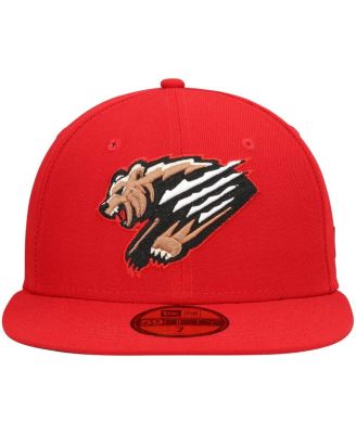 Men's Red Fresno Grizzlies Home Authentic Collection 59FIFTY Fitted Hat