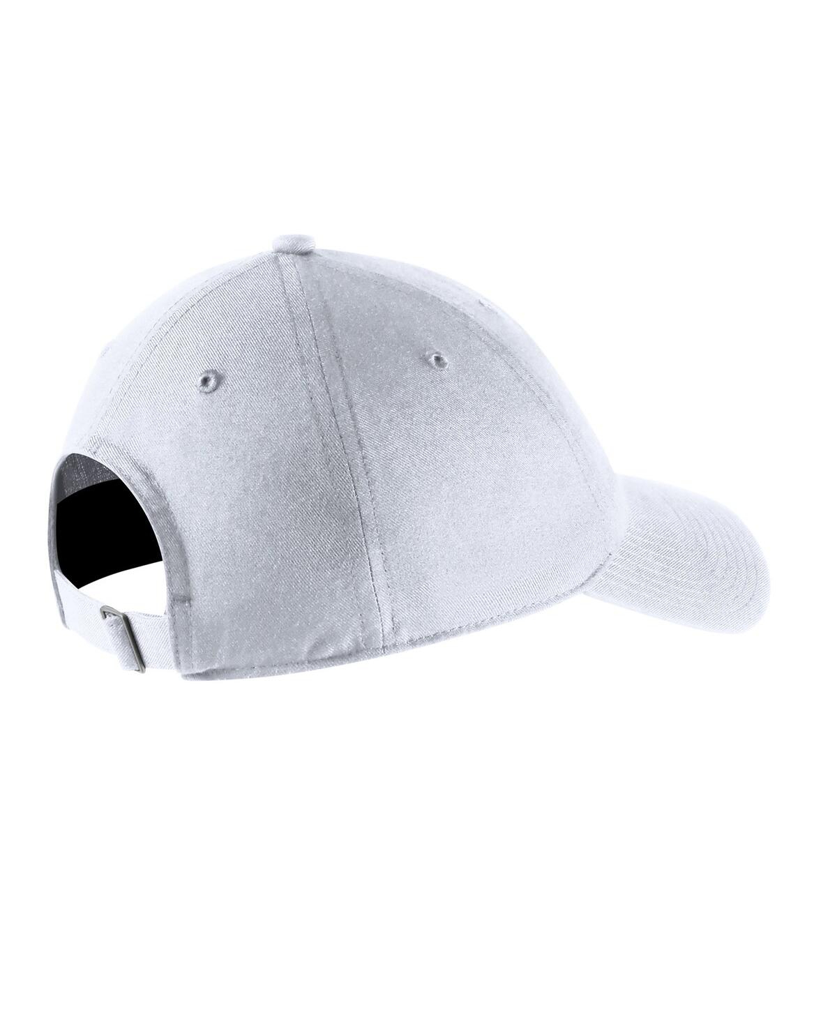 Shop Nike Men's And Women's  White Gonzaga Bulldogs Heritage86 Logo Performance Adjustable Hat