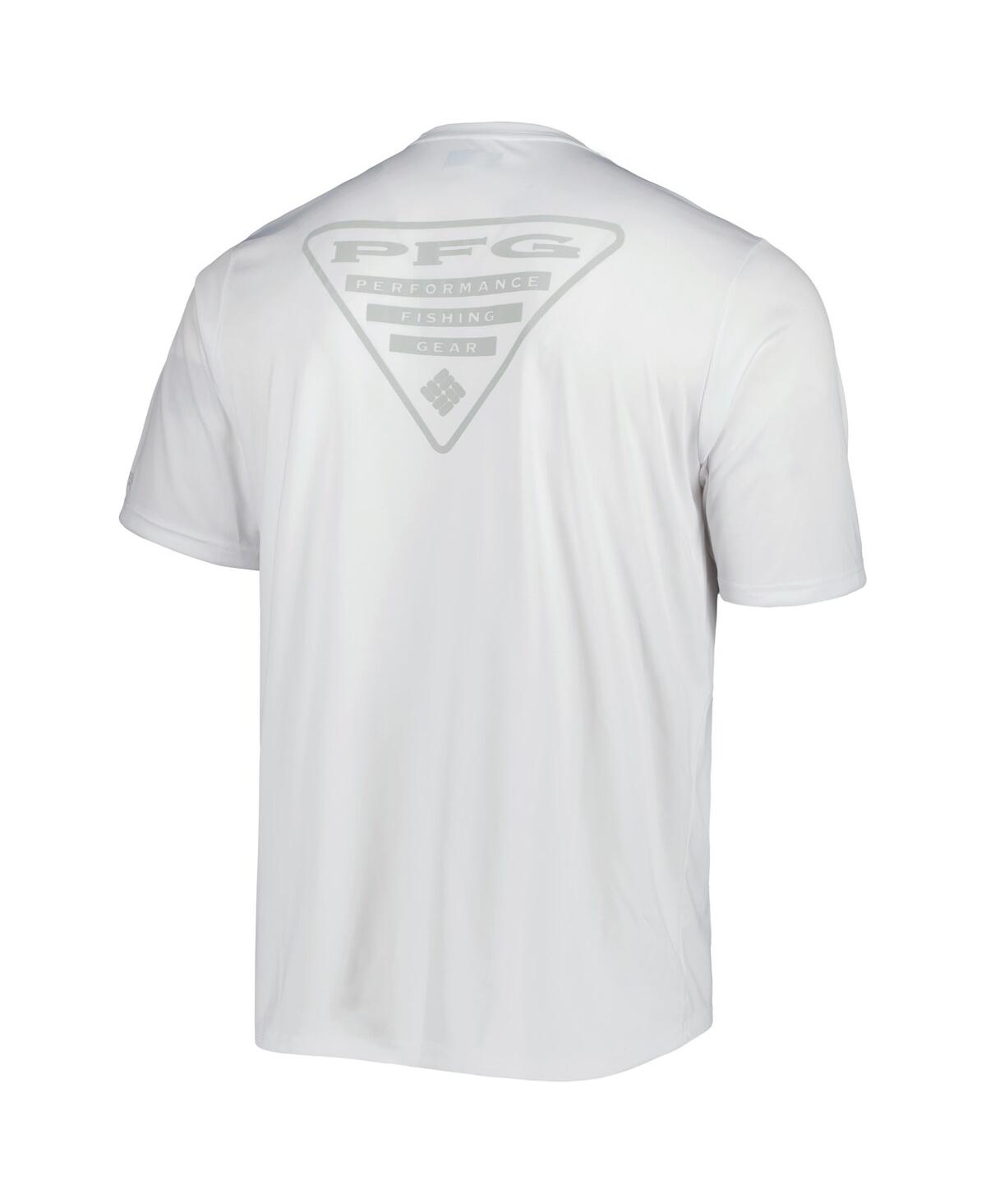 Shop Columbia Men's  White Charlotte Fc Terminal Tackle Omni-shade T-shirt