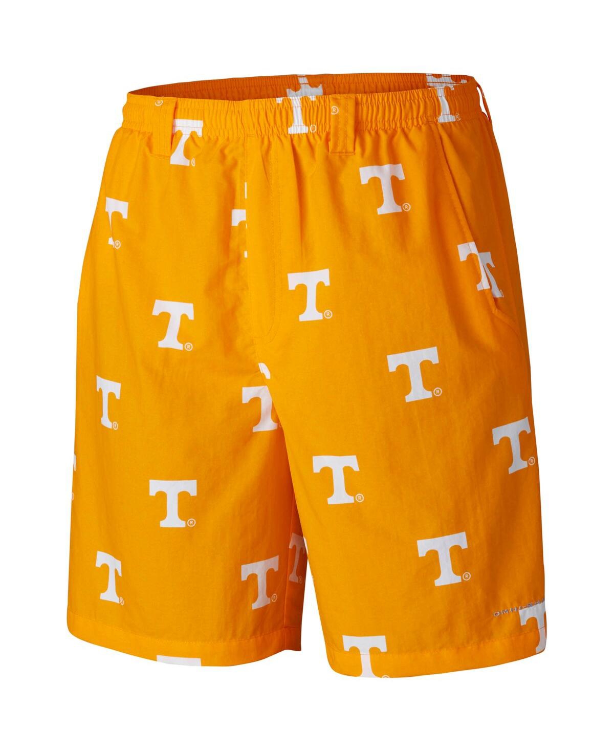 Shop Columbia Men's  Tennessee Orange Tennessee Volunteers Big And Tall Backcast Shorts