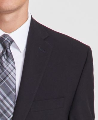 Perry Ellis Men's Modern-Fit Solid Nested Suit