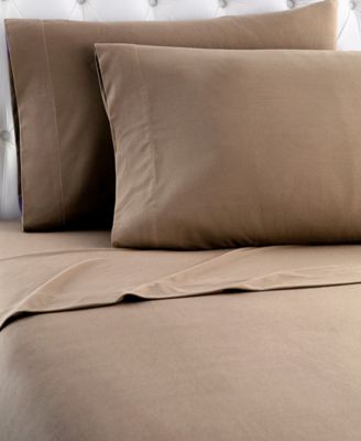 Micro Flannel Solid 4-pc Sheet Set, Full