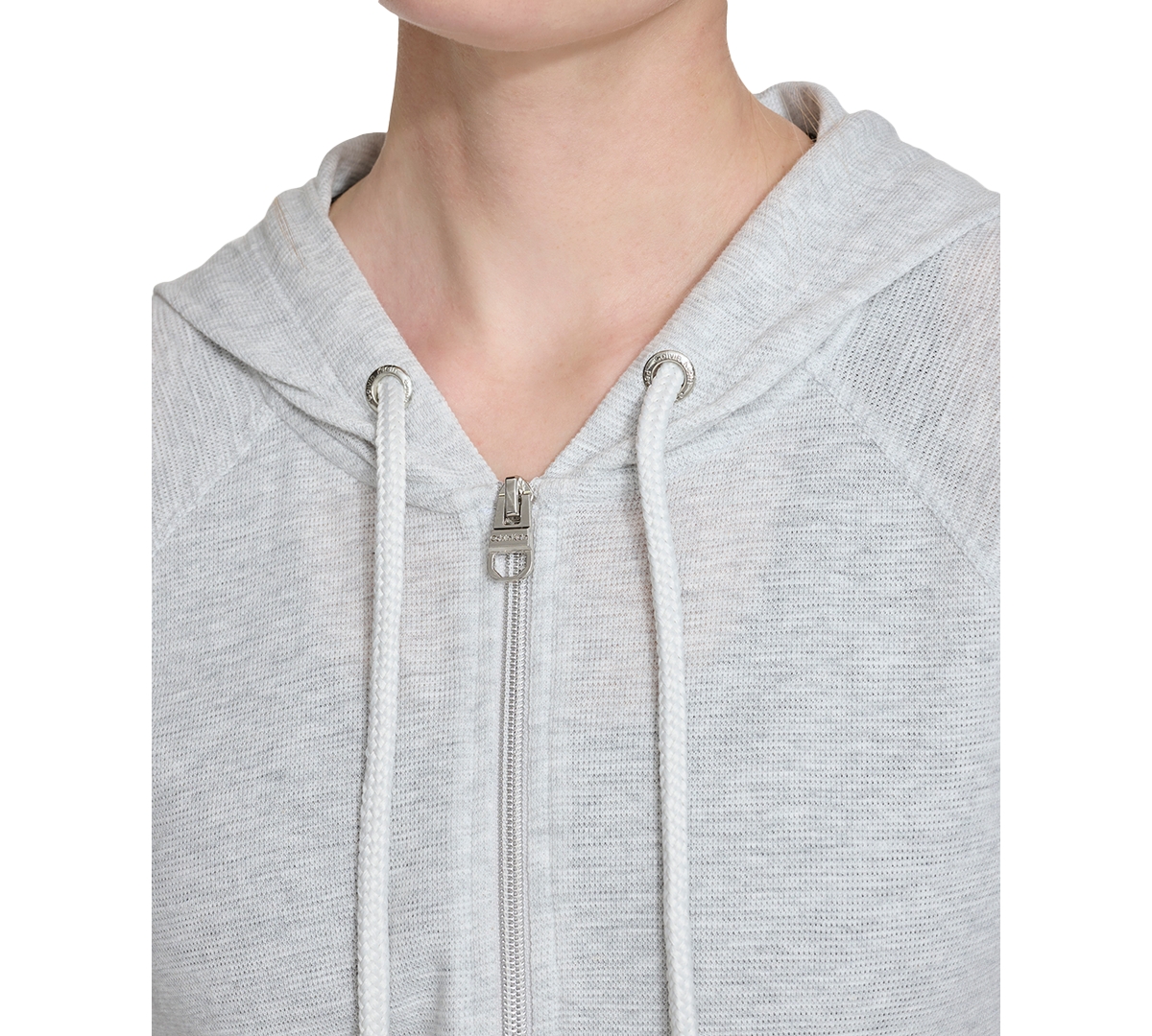 Calvin Klein Performance Ruched-Sleeve Zip Hoodie, Xs-3X