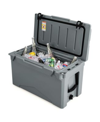 50 QT Rotomolded Cooler Portable Ice Chest Ice Retention for 5-7 Days