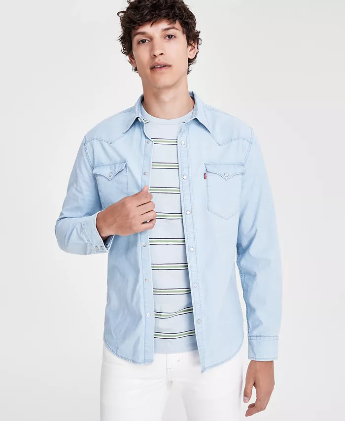 Men's Regular-Fit Western Shirt - thumbnail 3