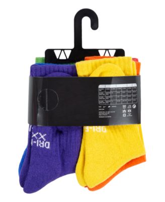 Boys 4-7 Performance Crew Socks, 6-Pack