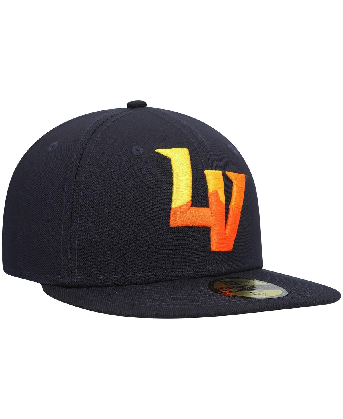 Men's New EraLas Vegas Aviators Authentic Collection Team Alternate 59FIFTY Fitted Hat - Navy