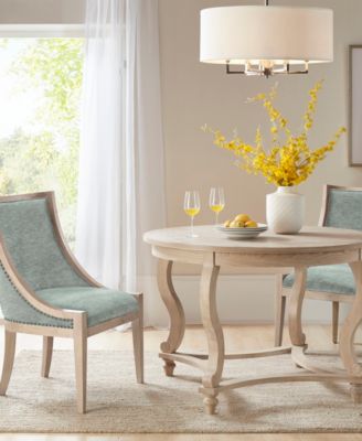 Elmcrest 24"W Upholstered Dining Chair with Nailhead Trim