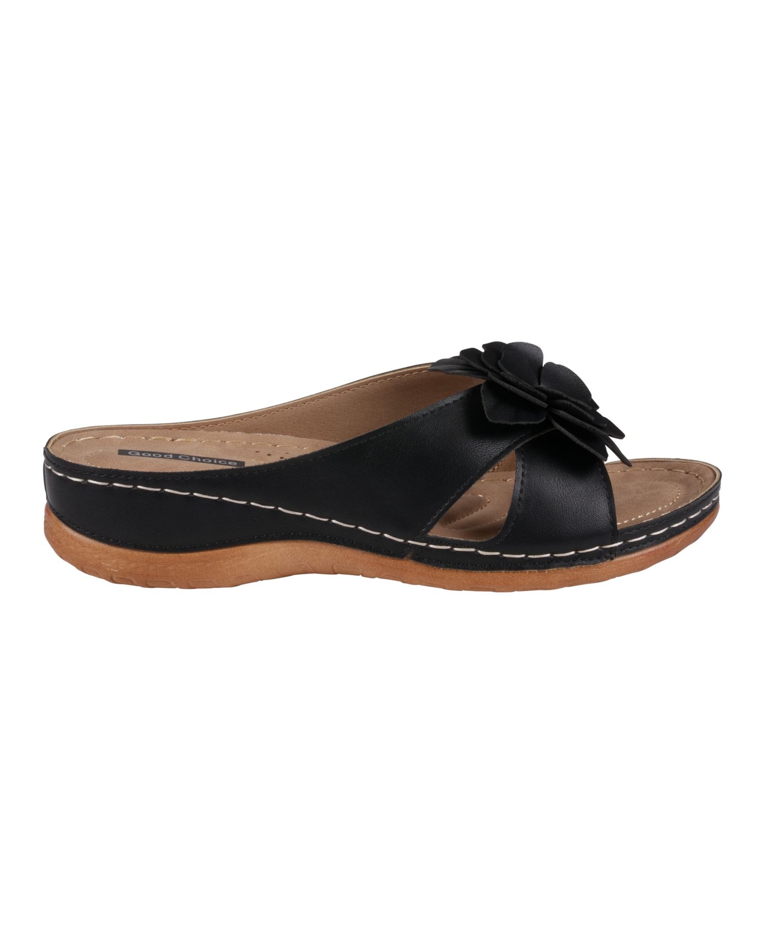 Women's Joy Flower Rosette Comfort Sandals