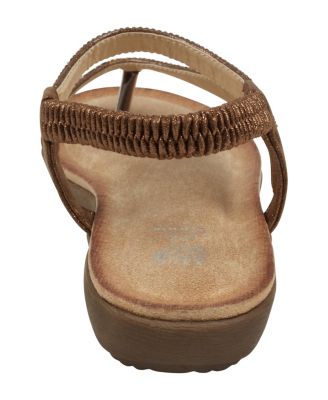 Women's Reille Jeweled Asymmetrical Flat Sandals