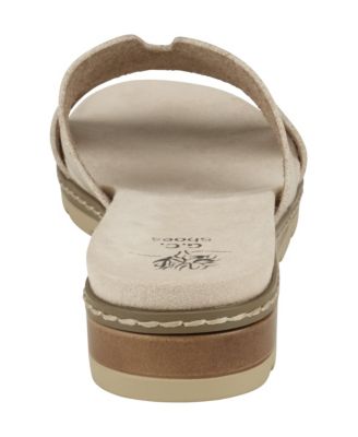 Women's Nellie Cut Out Slide Flat Sandals