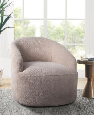 Bonn 30"W Upholstered 360 Degree Swivel Chair