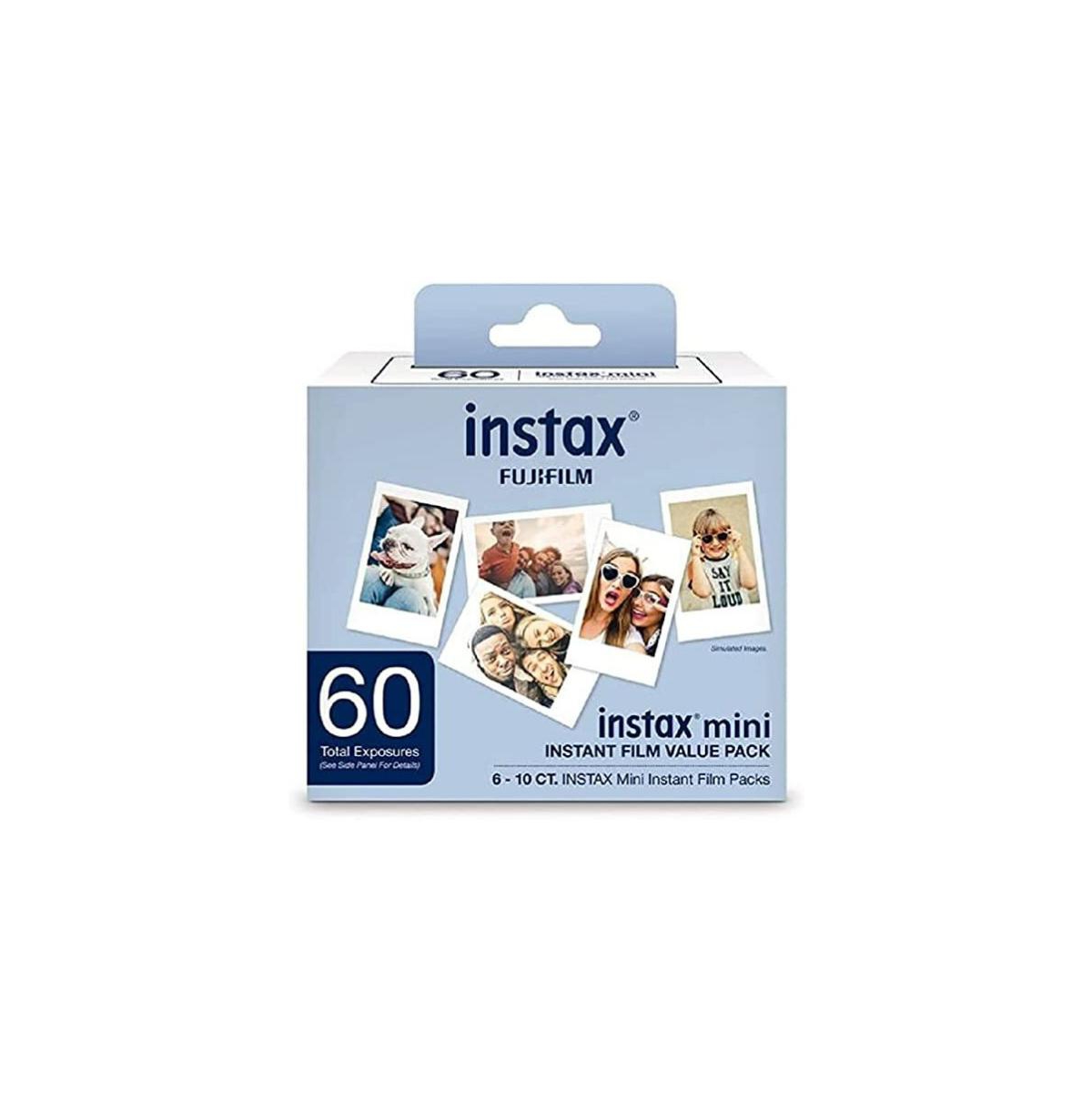 Fujifilm Mini Film Value Pack for instax Mini Cameras (60 Exposures)