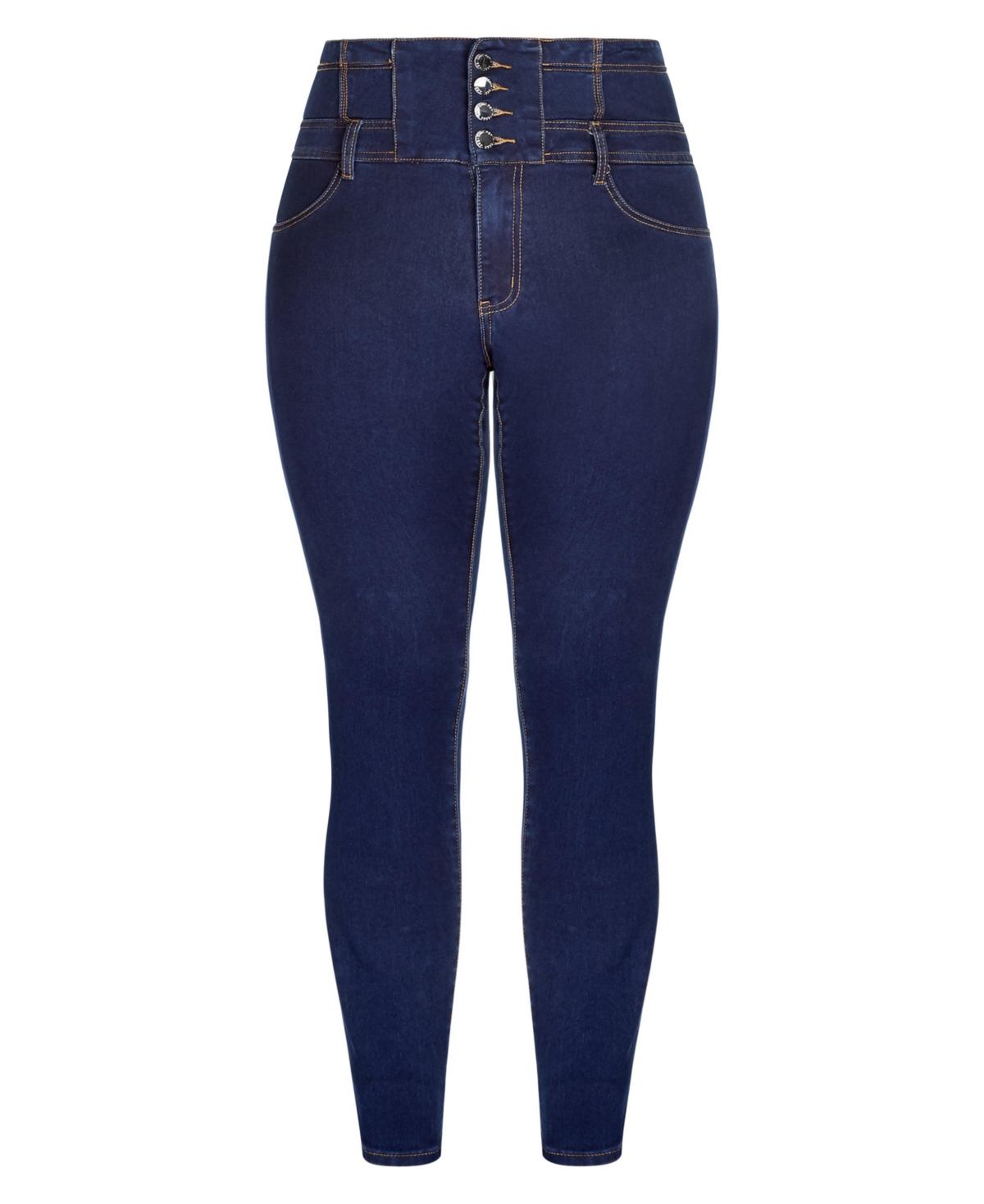 Plus Size Harley Regular Corset Skinny Jean