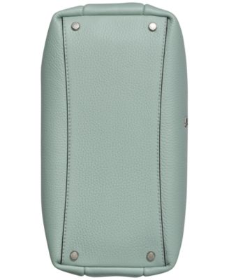 Amagansett Soft-Rolled Leather Satchel with Sculpted Magnet Closure