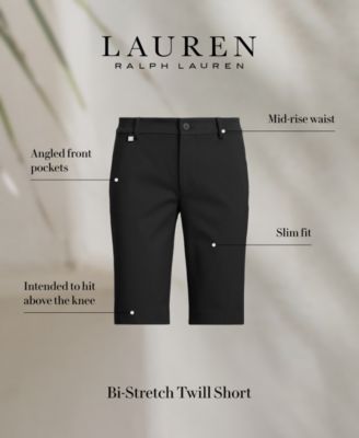 Twill Stretch Bermuda Shorts