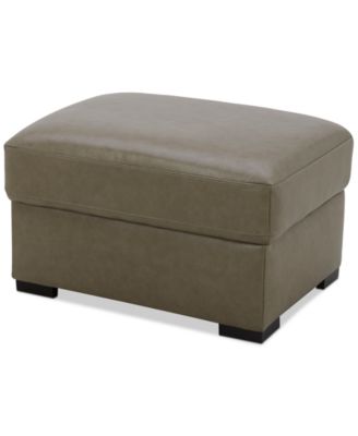 Radley 32"  Leather Ottoman