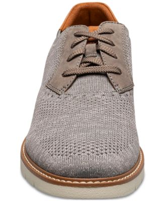 Men's Vibe Lace-Up Knit Wingtip Oxford Shoes