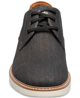 Men's Vibe Canvas Lace-Up Plain Toe Oxford Shoes