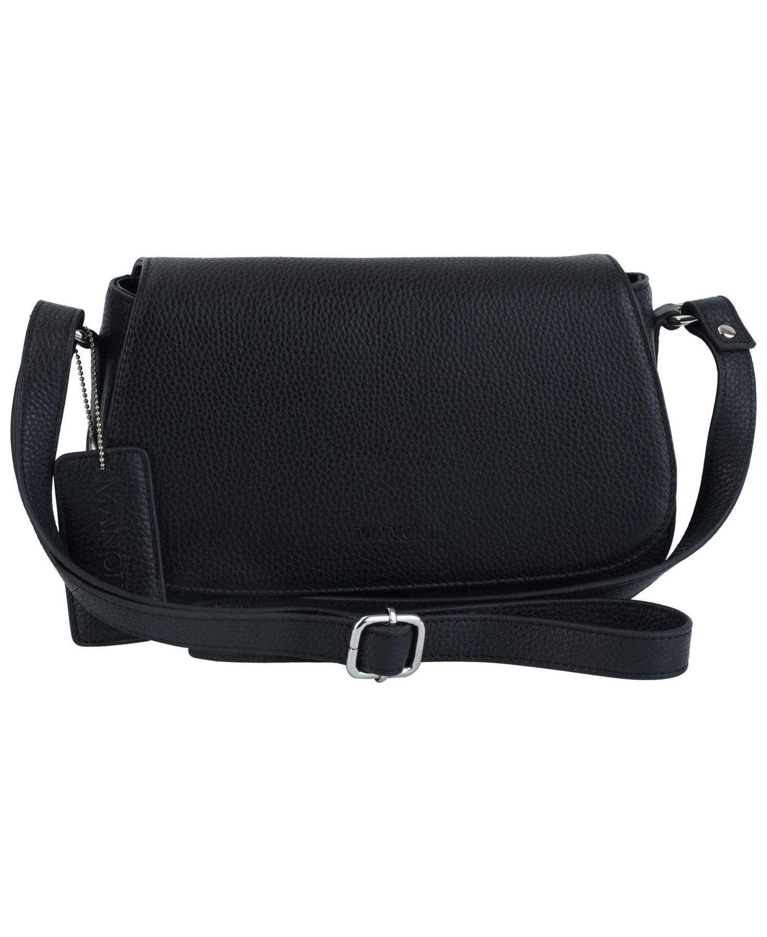 Pebbled Isabella Leather Crossbody Handbag
