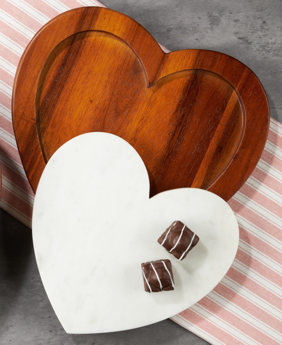Nambe Eat Your Heart Out Cutting Board In Brown