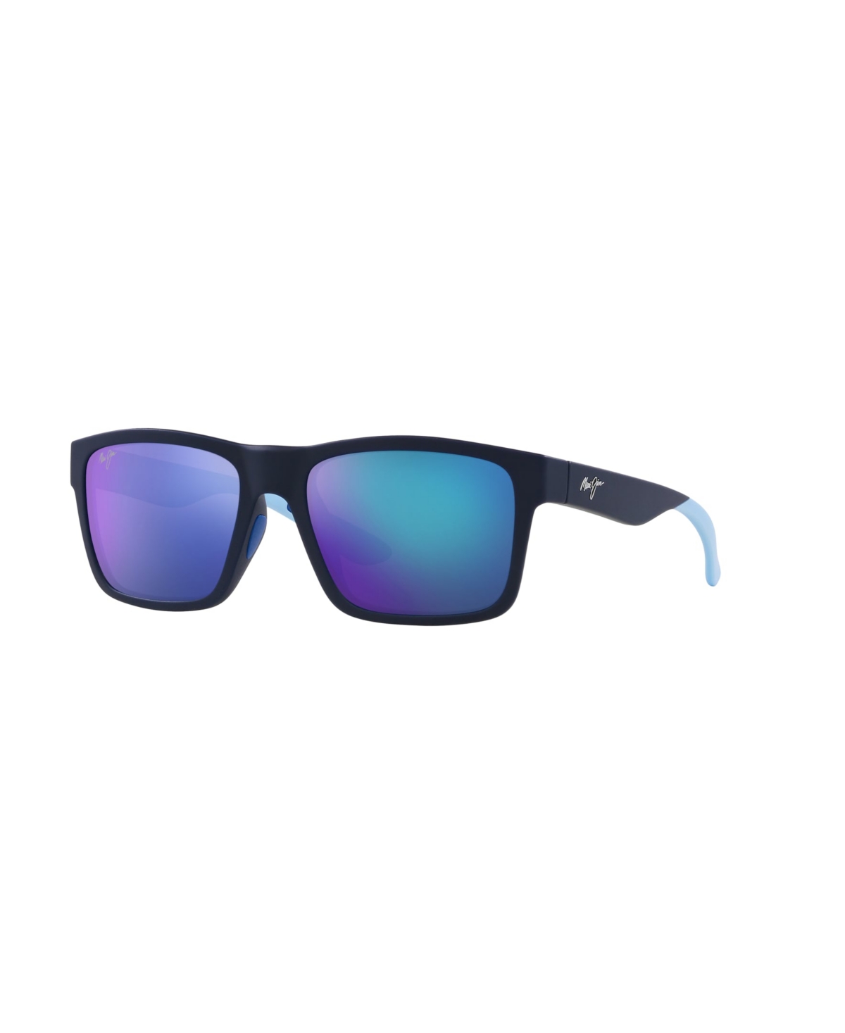 Maui Jim Unisex Polarized Sunglasses, The Flats Mj000738 In Blue Multicolor