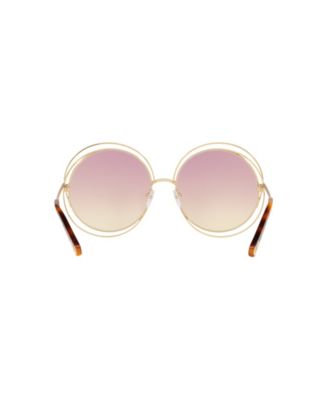  Women's Round Metal Sunglasses, CH0045S 