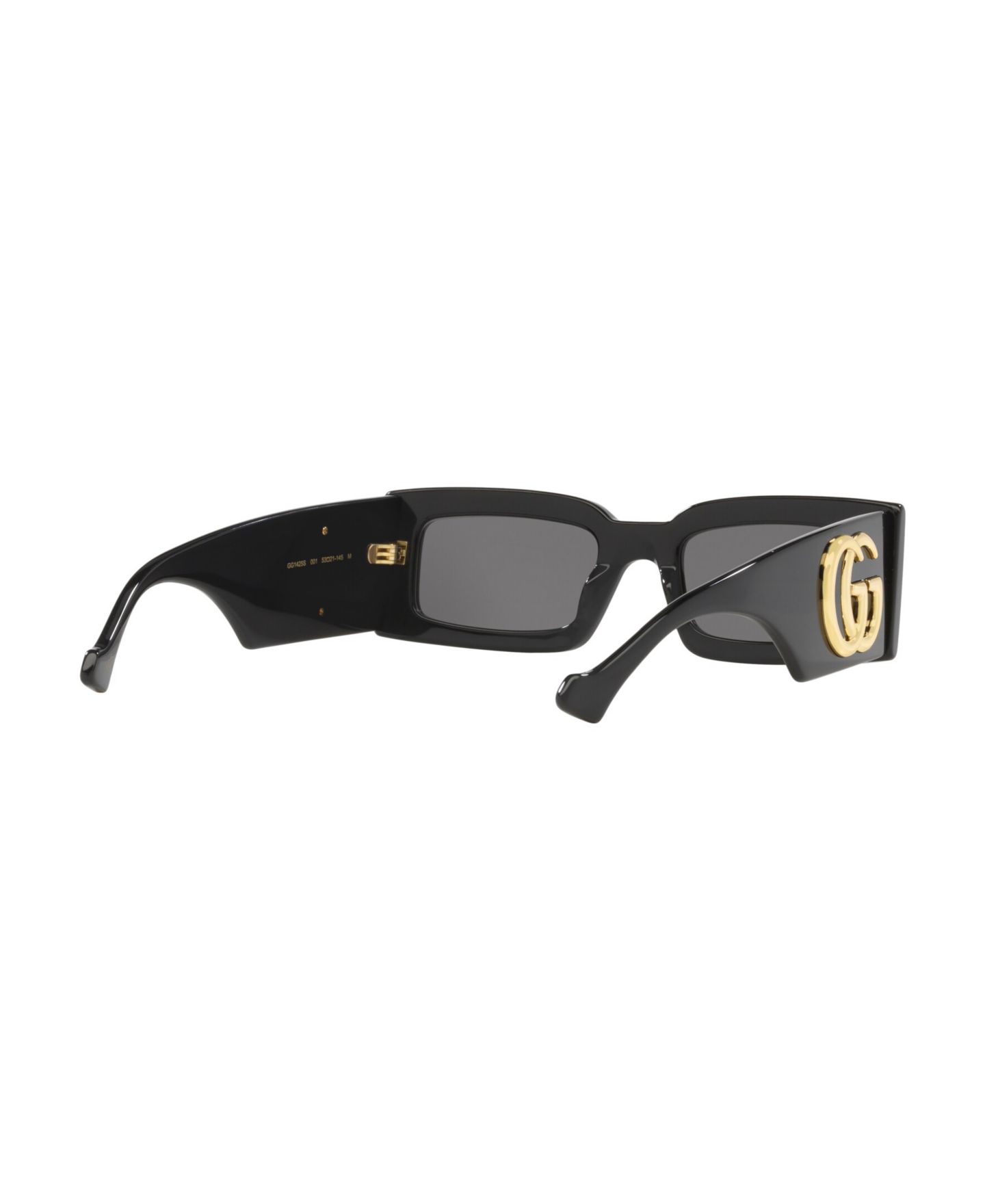 Женские солнцезащитные очки Gucci Sunglasses, GG1425S, цвет: Чёрный — фото 8