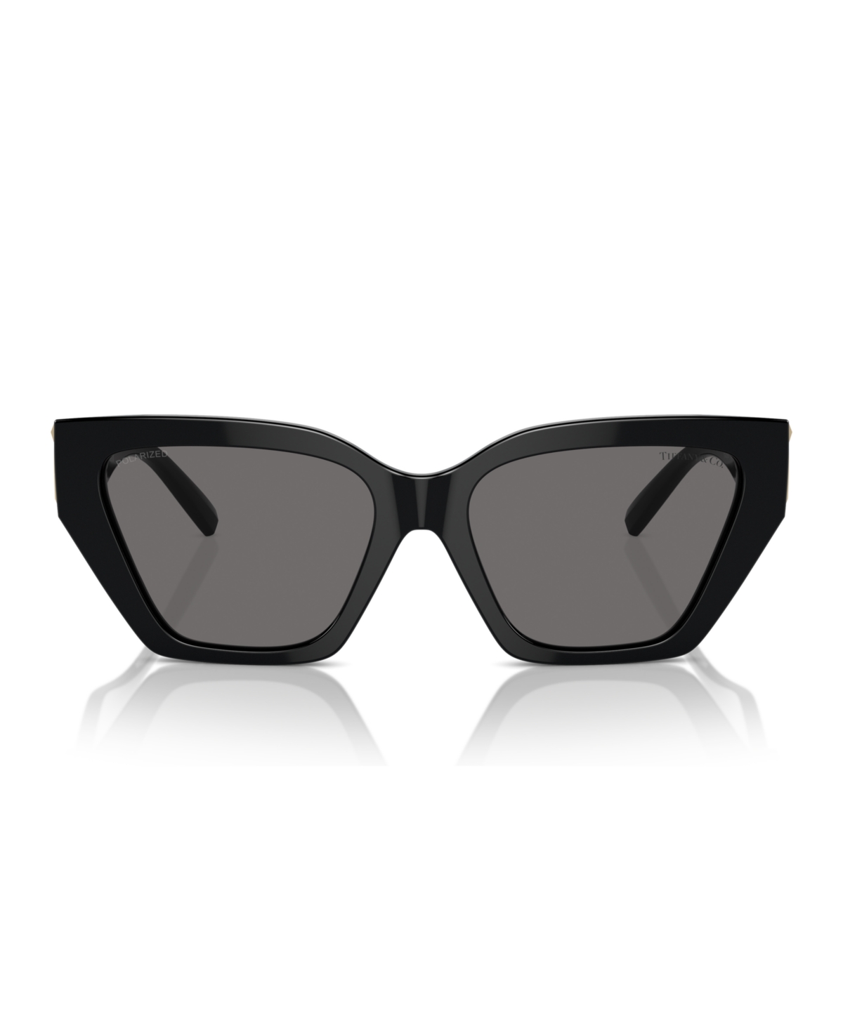Tiffany & Co 55mm Gradient Square Sunglasses In Black
