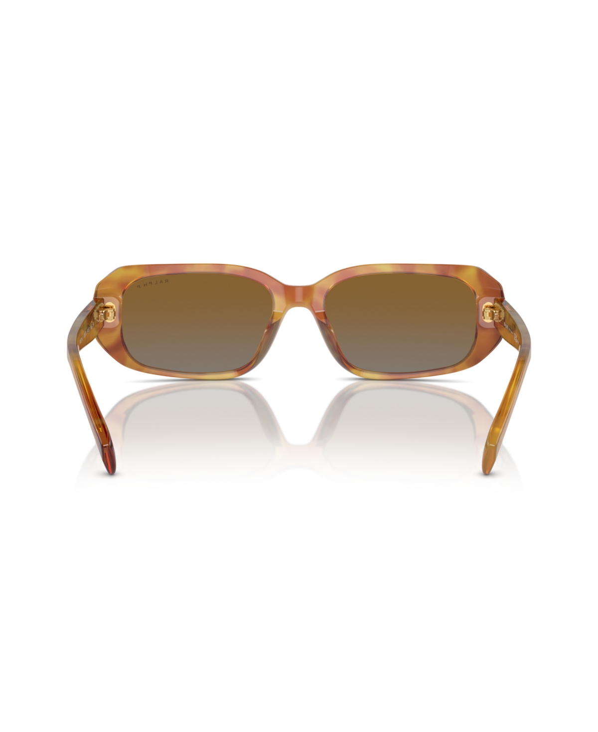 Shop Ralph Lauren Women's Polarized Sunglasses, Ra5311u In Shiny Honey Havana