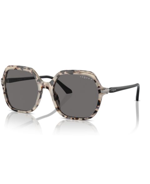 Женские солнцезащитные очки Vogue Eyewear Polarized Sunglasses, Vo5561S, цвет: Слоновая кость черепаховый