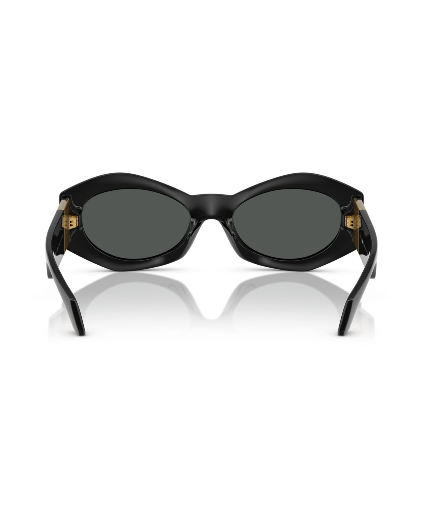 Женские солнцезащитные очки Versace Sunglasses, Ve4466U, цвет: Чёрный — фото 3