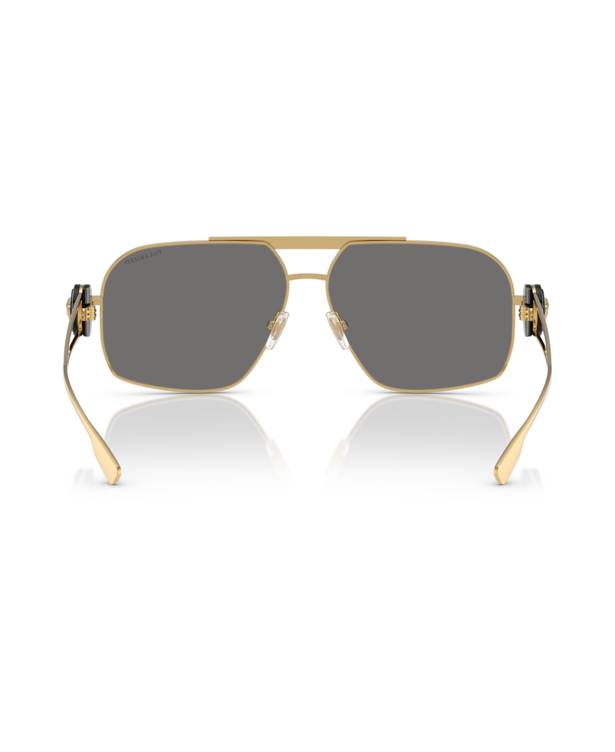 Shop Versace Men's Polarized Sunglasses, Ve2269 In Black