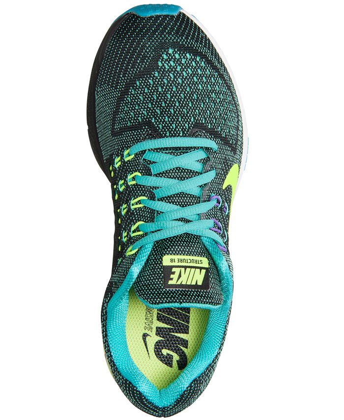 nike zoom structure 18 ladies running shoes