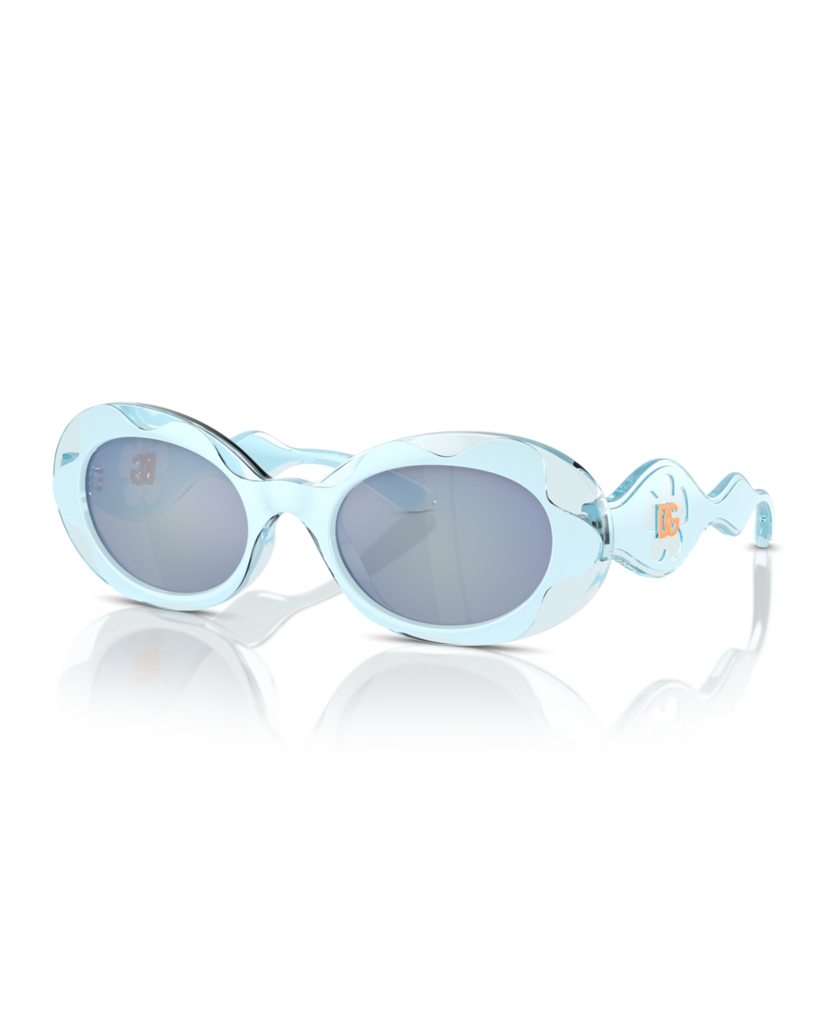 Dolce & Gabbana Kid's Sunglasses, Dx6005 In Azure