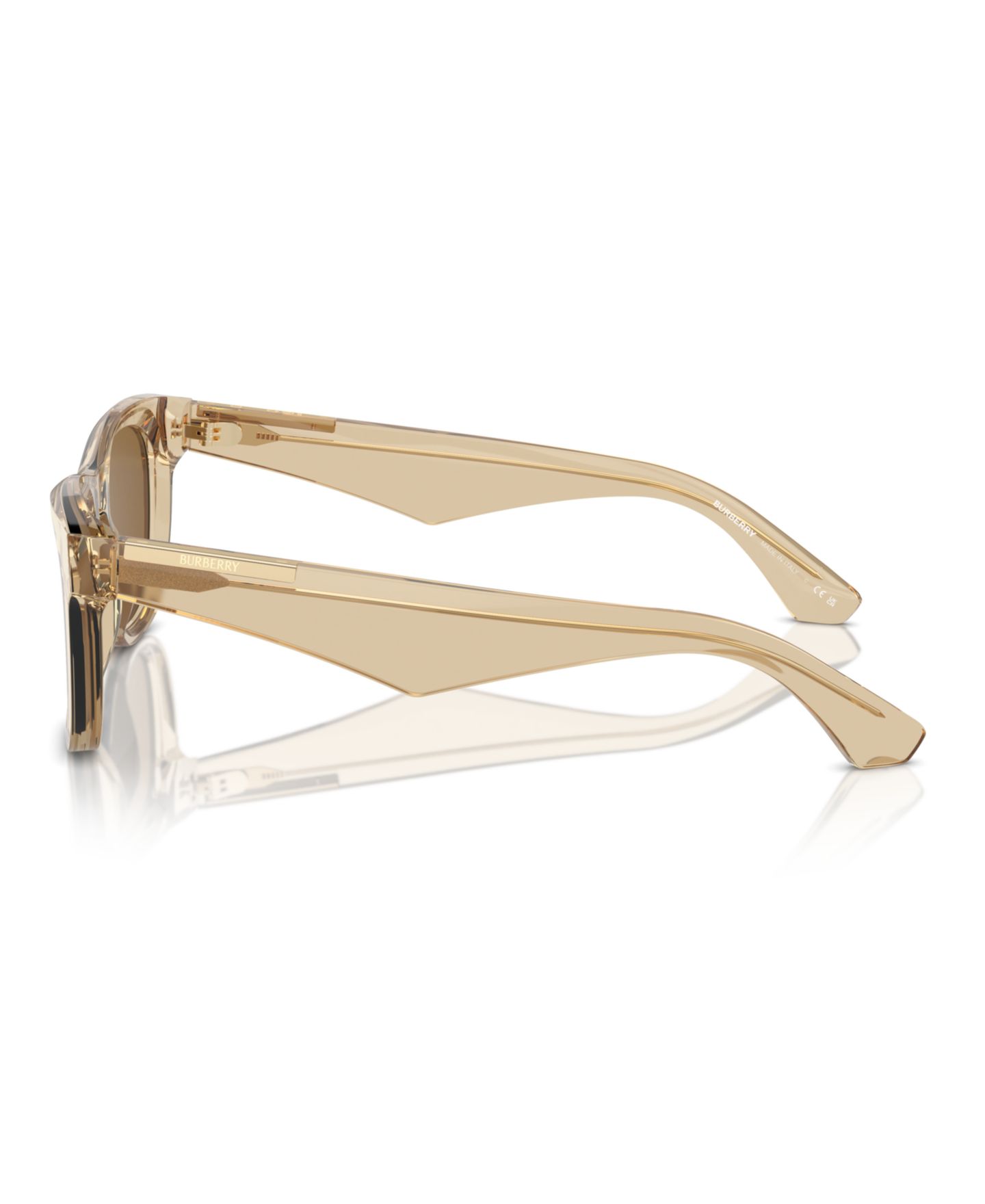 Мужские солнцезащитные очки Burberry Sunglasses, BE4426, цвет: Бежевый / Коричневый — фото 4