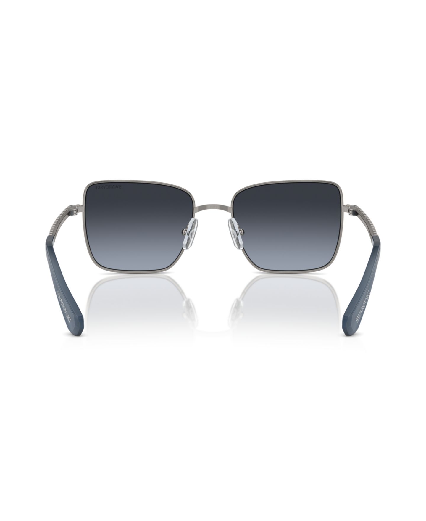 Женские солнцезащитные очки Swarovski Polarized Sunglasses, Sk7015, цвет: Графитовый металлик — фото 3