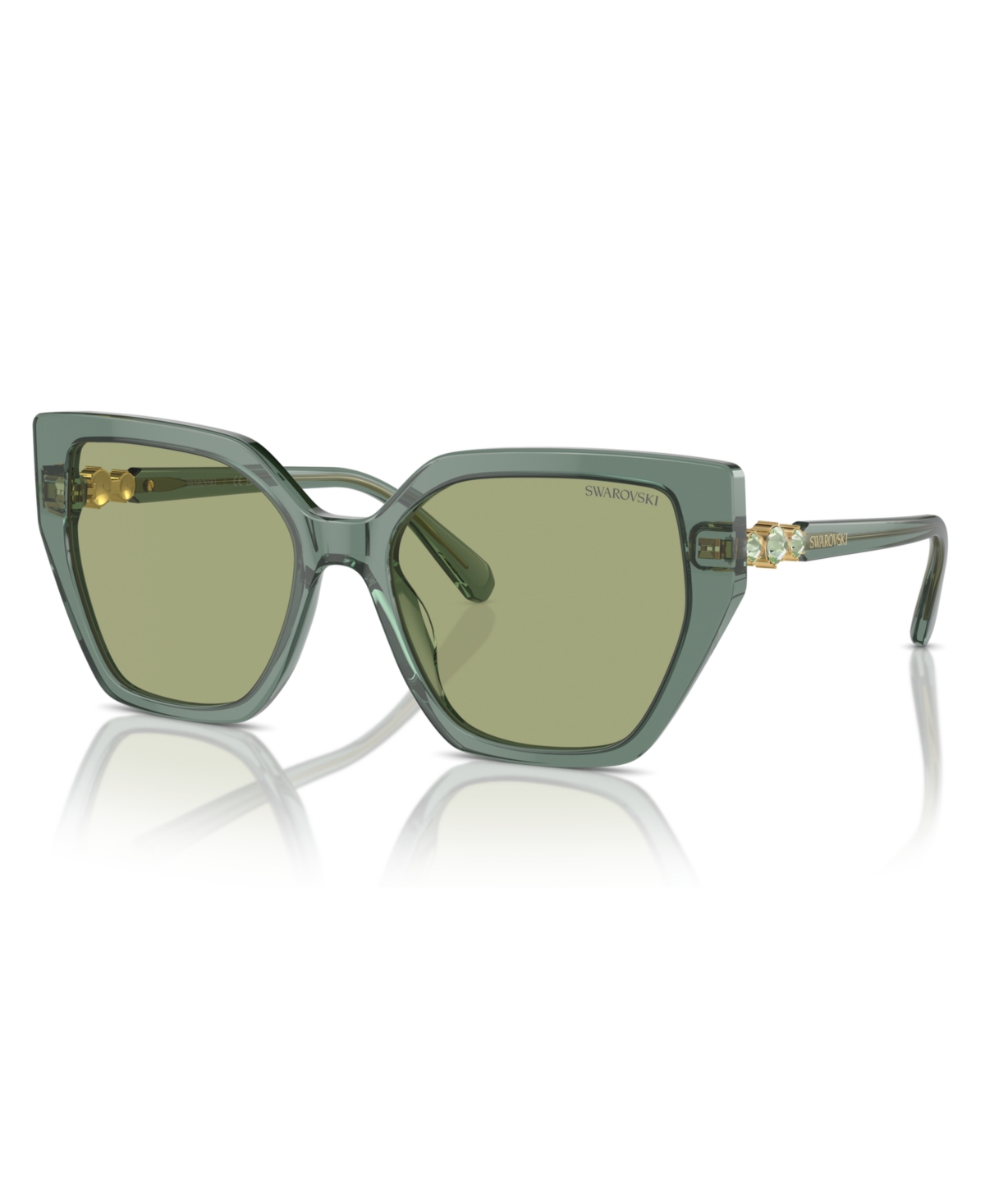 Women's Sunglasses, Sk6016 - Transparent Beige