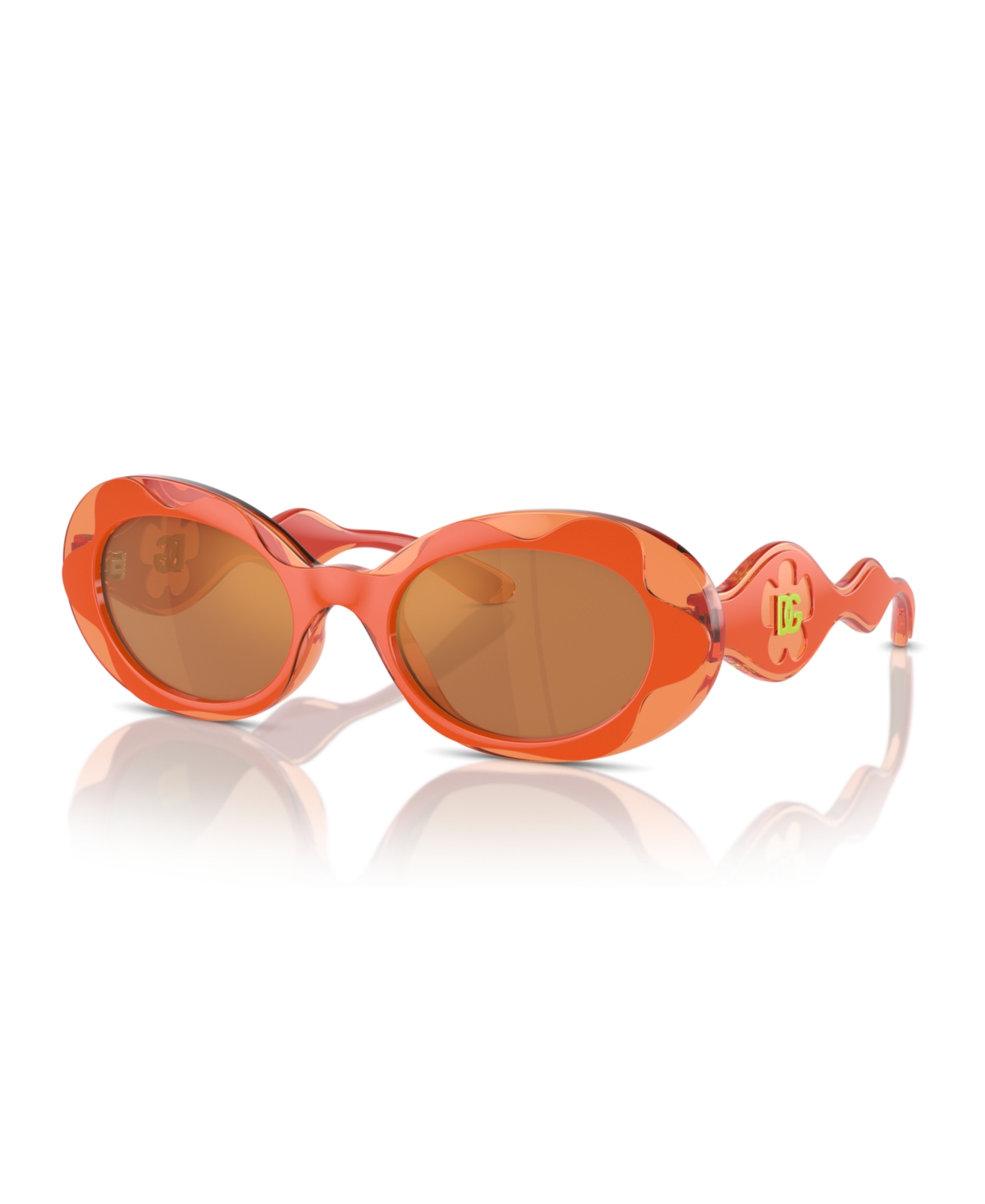 Dolce & Gabbana Kid's Sunglasses, Dx6005 In Orange