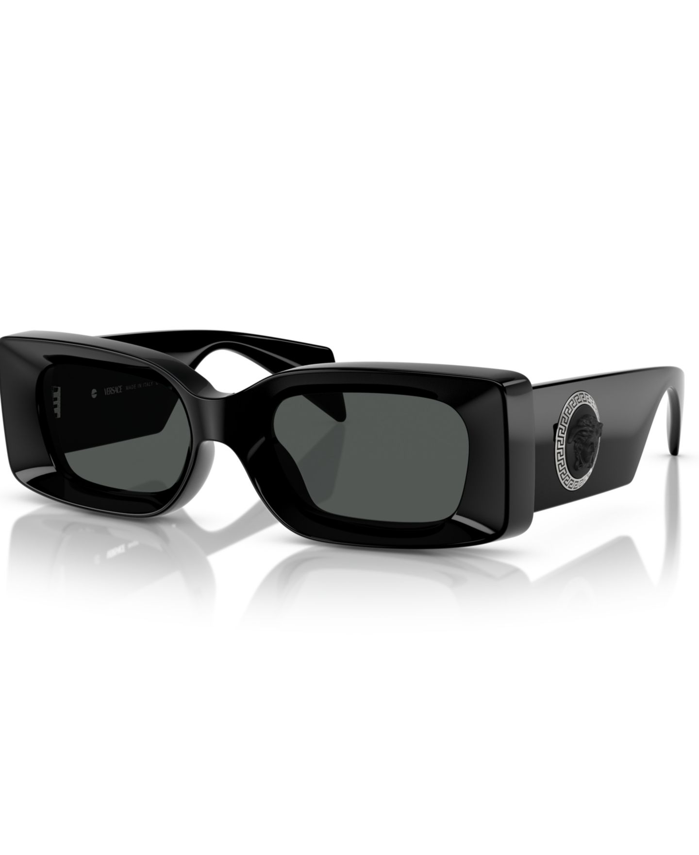 Солнцезащитные очки Versace Unisex Sunglasses, Ve4474U, цвет: Чёрный — фото 1