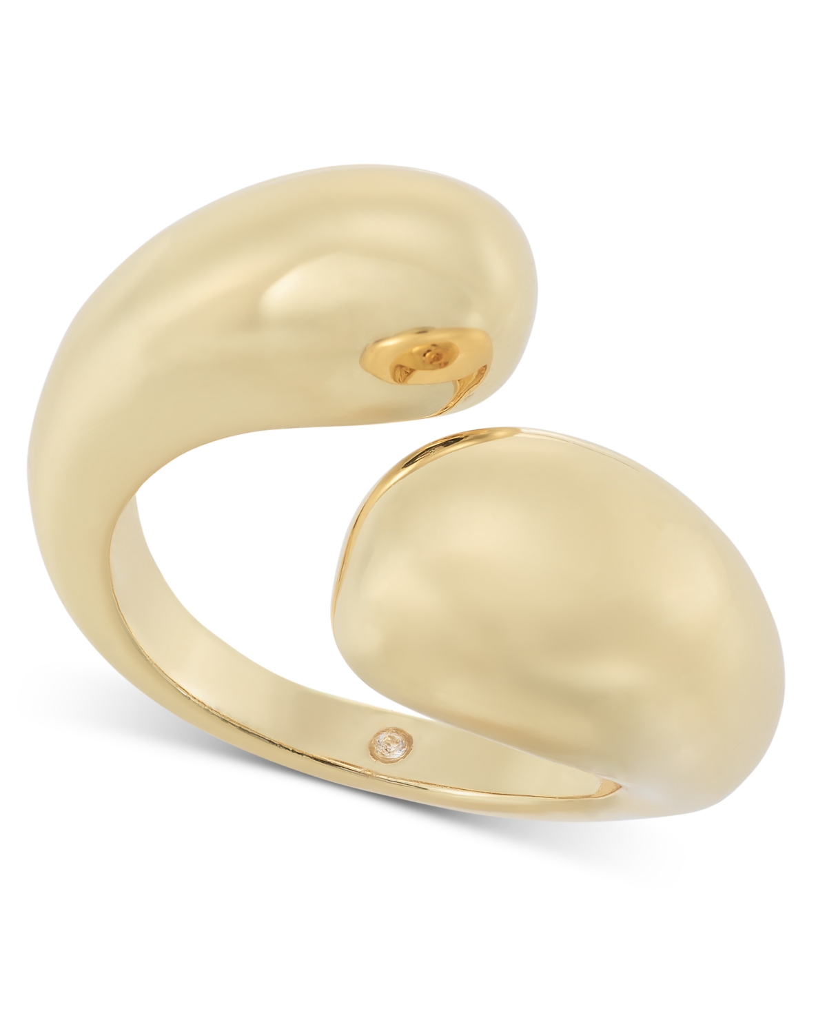 Shop On 34th Gold-tone Bypass Statement Ring, Created For Macy's