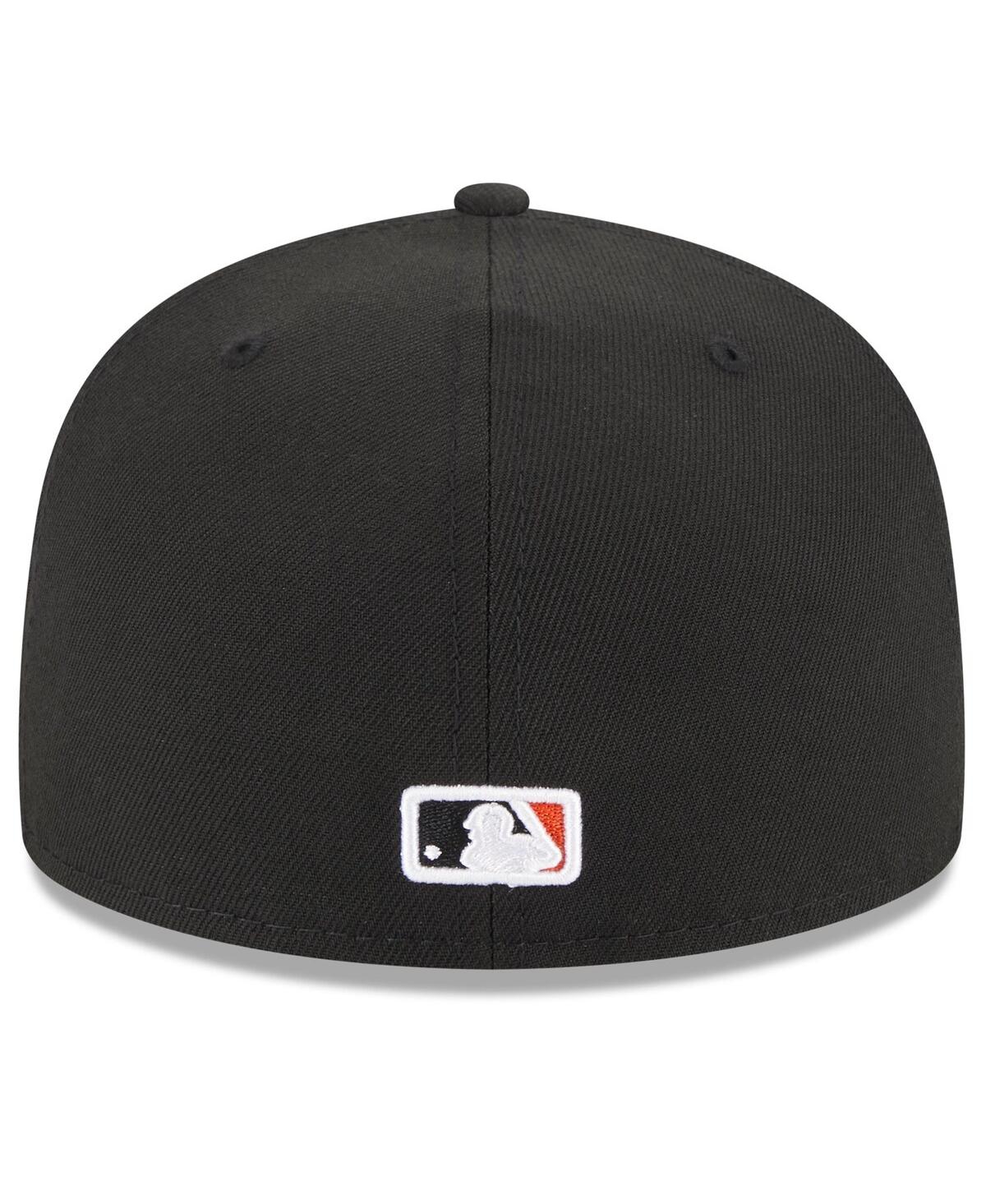 Shop New Era Men's  Black Baltimore Orioles 2023 City Connect 59fifty Fitted Hat