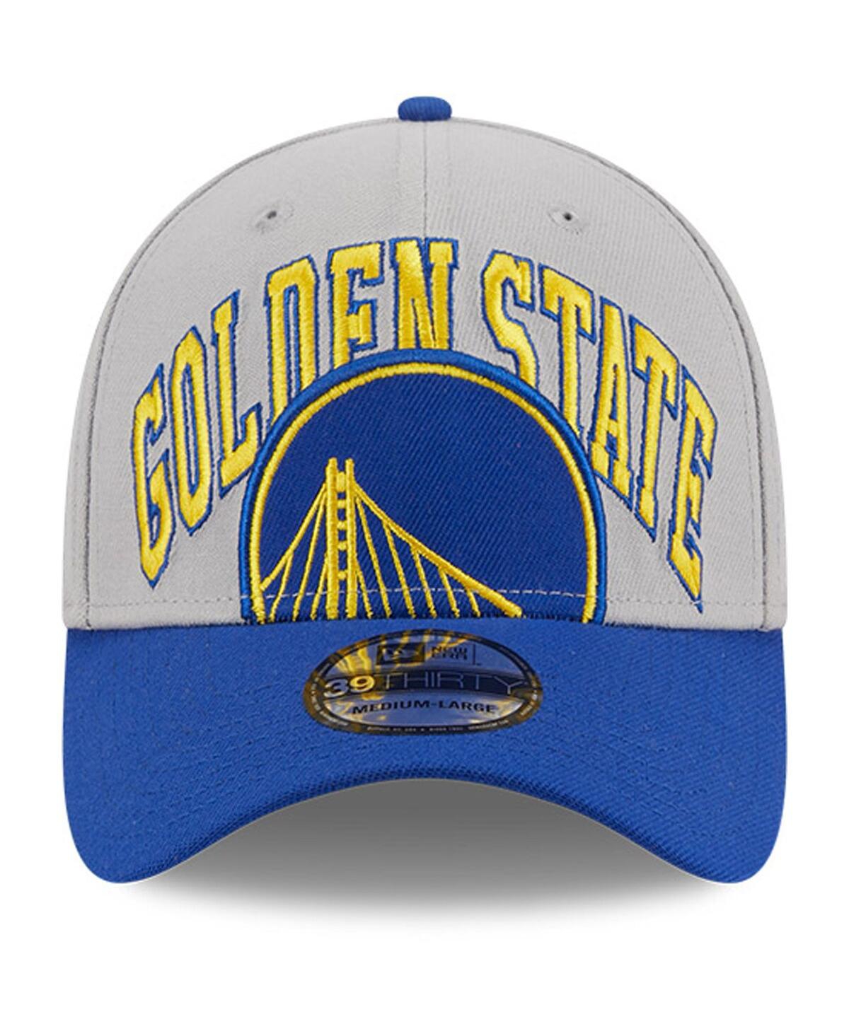 Men's New Era Royal Golden State Warriors Tip-Off Two-Tone 39THIRTY Flex Hat - Royal
