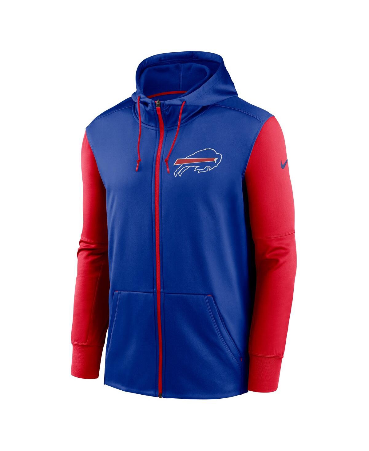 Men's NikeBuffalo Bills Performance Full-Zip Hoodie - Royal