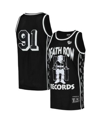 Death Row Records Basketball【リミテッド】 Men's Black Death Row Records Basketball Jersey - Macy's