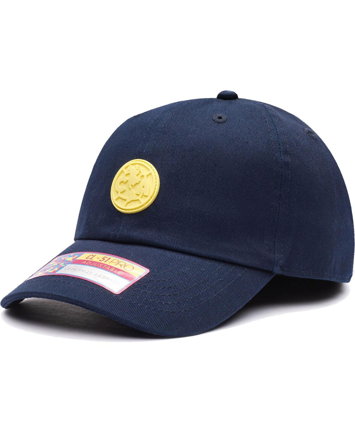 Shop Fan Ink Men's Navy Club America Casuals Adjustable Hat