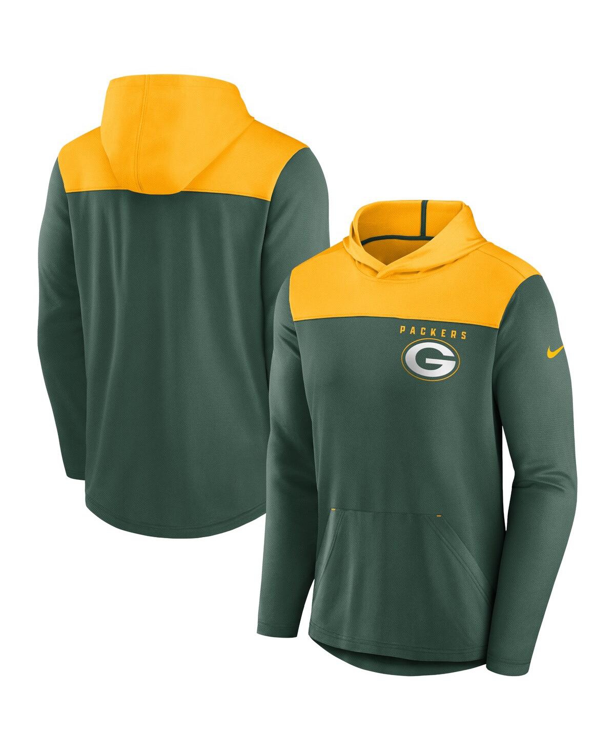 Shop Nike Men's  Green Green Bay Packers Fan Gear Pullover Hoodie