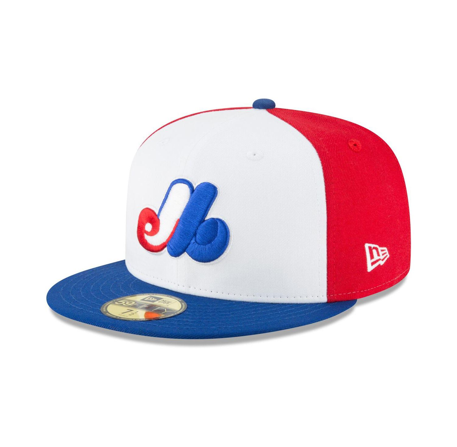 Men's White Montreal Expos Cooperstown Collection Wool 59FIFTY Fitted Hat