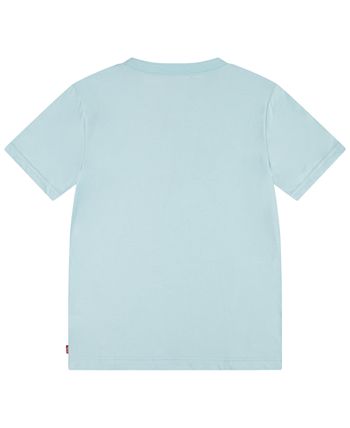 Levi's Boys' Batwing Fill T-Shirt, White/Fish, 4T