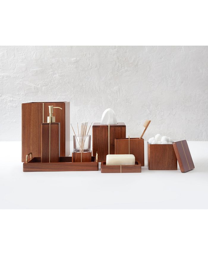 Cassadecor Soho Acacia Wood Bathroom Tray - Macy's
